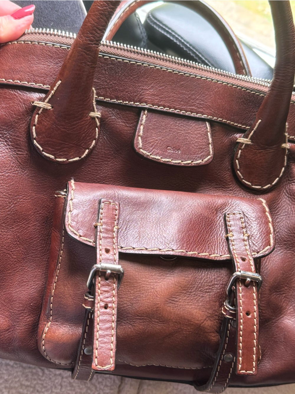 Chloe Edith Bag. Beautiful brown leather. Bag is in great condition.